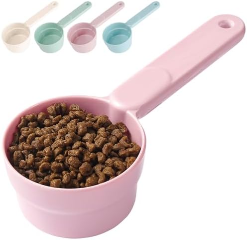 Cucharón para Comida de Perro 1 Taza 1/2 Taza – Taza Medidora de Melamina para Comida de Mascotas, Cucharón para Comida de Perro y Gato…Mango Largo Cómodo para Facilitar la Toma de Comida  | Cucharas comerciales para alimentos Cucharas comerciales para alimentos Cucharas comerciales para alimentos