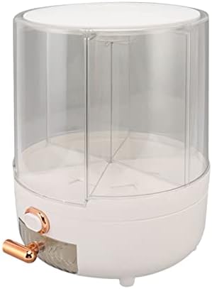 Dispensador de Cereal de Gran Capacidad con 6 Compartimentos, Fácil de Usar, Tapa Desmontable, Caja de Almacenamiento para Cereal y Frijoles (Tamaño Grande)  | Dispensadores de comida Dispensadores de comida Dispensadores de comida