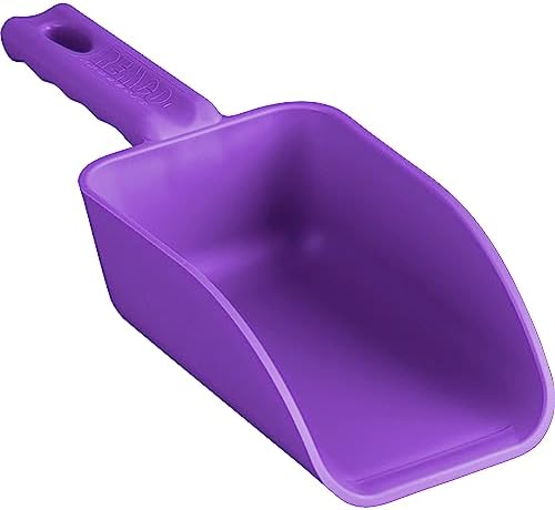 Vikan 63008 Cucharón de Plástico Codificado por Color – Utensilios de Cocina Seguros para Alimentos Sin BPA, Suministros para Restaurantes y Servicios de Alimentación, 16 Oz, Morado  | Cucharas comerciales para alimentos Cucharas comerciales para alimentos Cucharas comerciales para alimentos